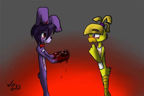 FNAF - Bonnie X Chica by JessTheDog on DeviantArt