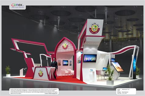 3D Designer / Visualizer - Events, Exhibitions, Interiors, Exteriors - Doha,Qatar: Exhibition Stands