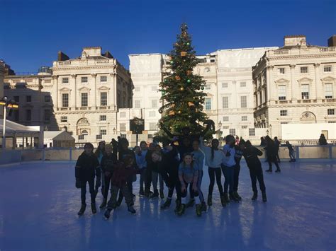 Ice Skating at Somerset House - St Mark's C of E Primary School