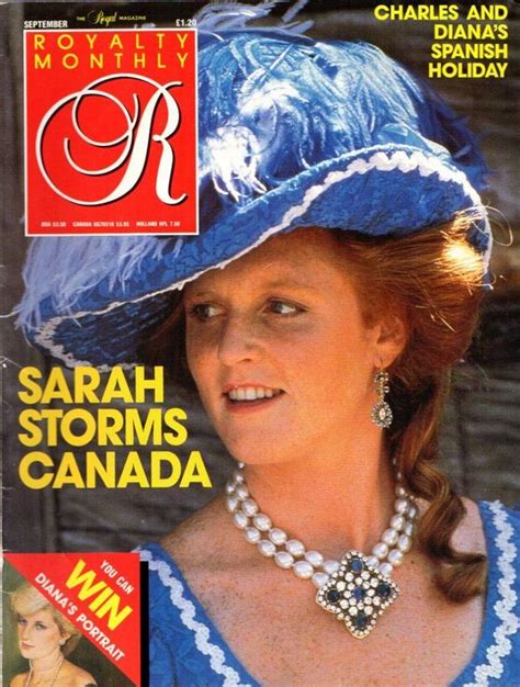 SARAH FERGUSON UK Royalty Magazine 9/87 Vol 6 No 11 | Sarah ferguson, Celebrity magazines ...