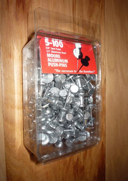 Aluminum Push Pins - Wolf Trapping Supply Store BC Canada