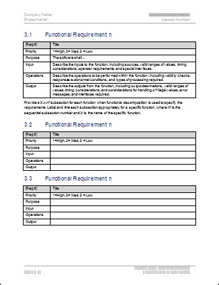 Reporting Requirements Template (1) - TEMPLATES EXAMPLE | TEMPLATES EXAMPLE | Business ...