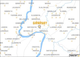 Girardot (Colombia) map - nona.net