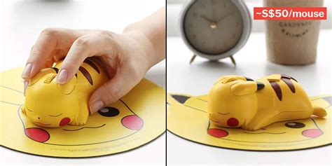 Pikachu Mouse From Korea Lets You Massage The Electric Pokémon's Ears While Working