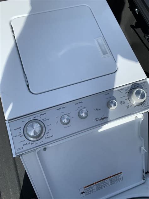 Whirlpool Stackable Washer Dryer combination WET4024EW for Sale in Fort Lauderdale, FL - OfferUp