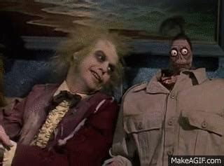 Beetlejuice Shrunken Head Guy on Make a GIF