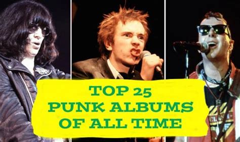 Top 25 Punk Albums of All Time