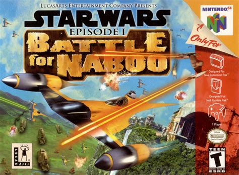 Star Wars Battle for Naboo Nintendo 64 Game