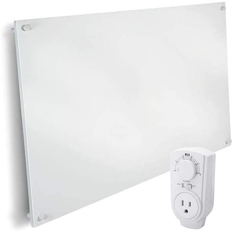 EconoHome 600-Watt Convection Electric Wall Heater with Plug-in Thermostat EH-Max+TH+AL - The ...