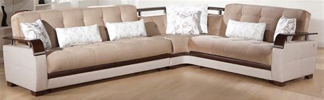 Natural Naomi Light Brown Sectional Sofa by Istikbal Furniture