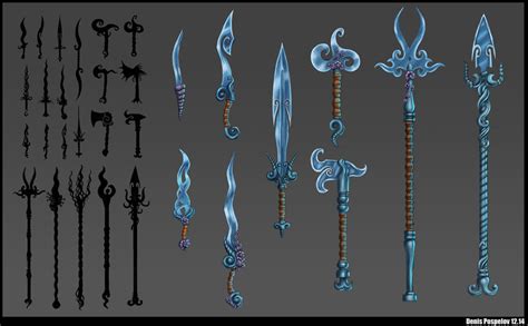 Aquatic weapons concept by De-Prime on DeviantArt