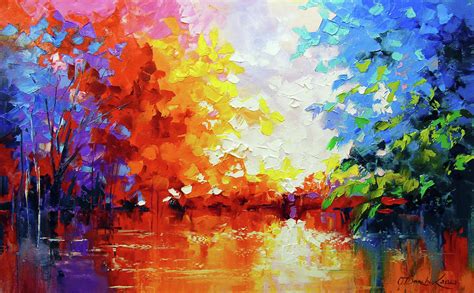 Bright silence Painting by Olha Darchuk | Fine Art America