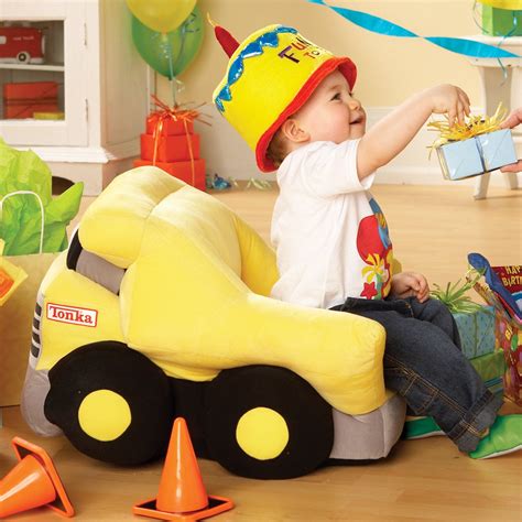 Tonka Truck Chair, 58014 Toddler Birthday Themes, 3rd Birthday Parties, 2nd Birthday, Birthday ...
