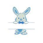 Bunny Boy Embroidery design files - Machine Embroidery designs and SVG files