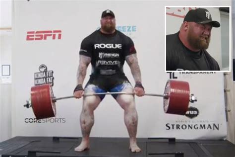 Games of Thrones star Hafthor Bjornsson smashes world deadlift after ...