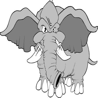 elephant cartoon - Clip Art Library