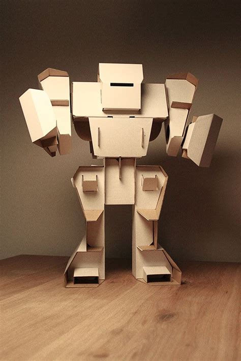 20 brilliant ideas to recycle cardboard into something creative and useful | Cardboard robot ...