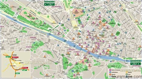 Map of Florence - ToursMaps.com