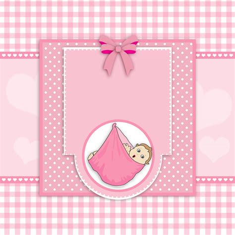 Baby Girl Card Cute Free Stock Photo - Public Domain Pictures