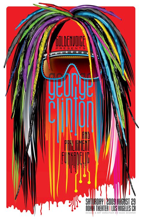 George Clinton: Official Concert Poster :: Behance