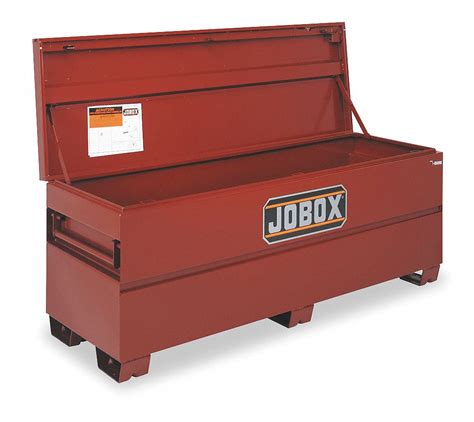 CRESCENT JOBOX 27-3/4" x 24" x 72" Jobsite Box, 23.2 cu. ft., Brown ...