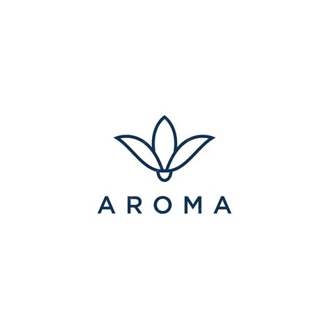 Premium Vector | Logo aroma design art template