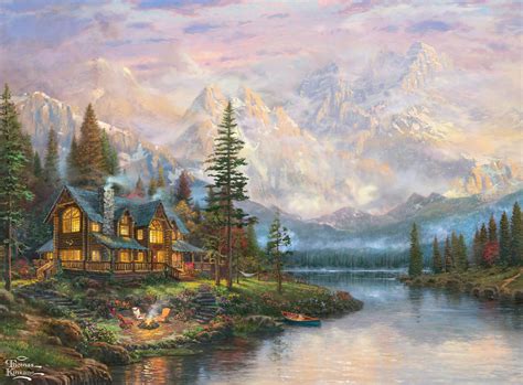 Cathedral Mountain Lodge, 1000 Pieces, Ceaco | Puzzle Warehouse