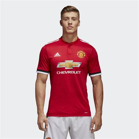 adidas Manchester United Home Authentic Jersey - Red | adidas US