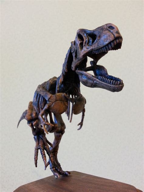 CrabFu Blog: T-Rex Toy Skeleton Makeover