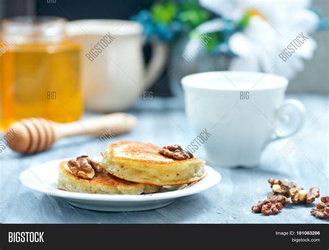 Pancakes Nuts Image & Photo (Free Trial) | Bigstock