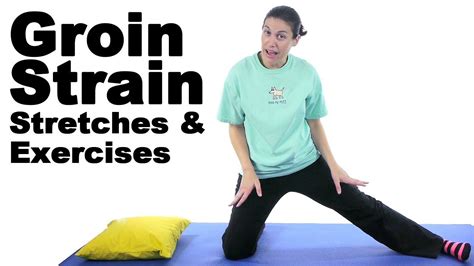 Groin strains can be very painful, and the whole inner thigh might hurt. These simple stretches ...