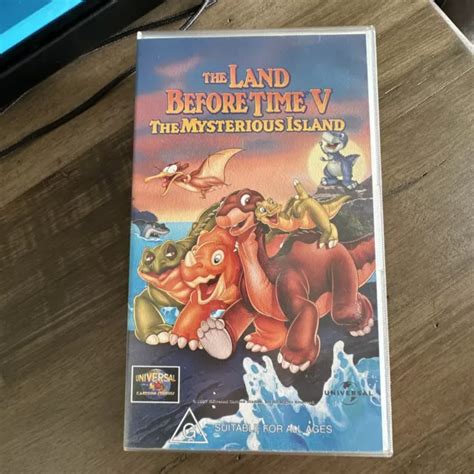 THE LAND BEFORE TIME 5 The Mysterious Island VHS Video Tape $8.00 - PicClick AU