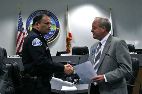 Photos: Llorens Sworn in as New Fountain Valley Police Chief | Fountain ...