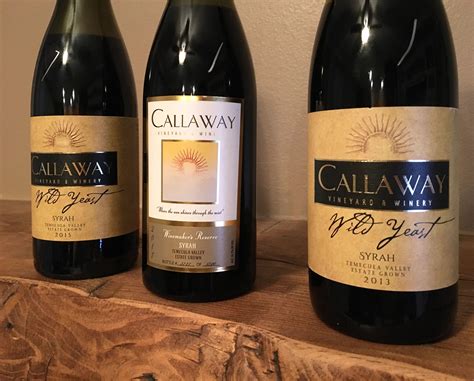 Callaway Winery - Local Terroir Via Wild Yeast Fermentations