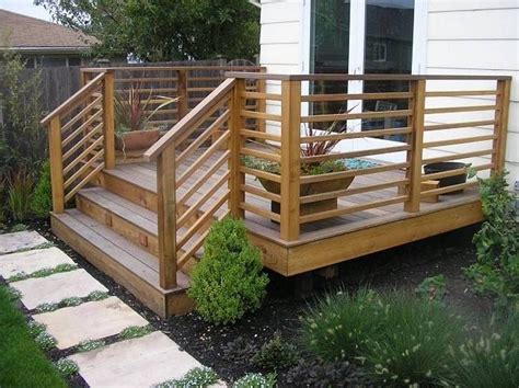 Furniture: Amazing Nice Wonderful Cool Fantastic Cool Horizontal Deck Railing With With All ...