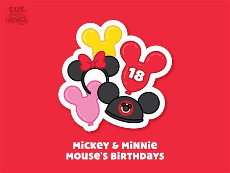 November 18 - Mickey & Minnie Mouse's Birthday by Curt R. Jensen on ...