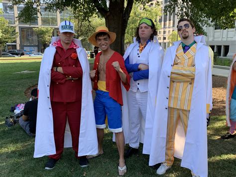 Awesome Admirals cosplay from Otakon! : r/OnePiece