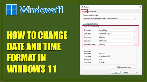 How to Change Date and Time Format in Windows 11 || Change Clock From 24 Hour Format to 12 Hour ...