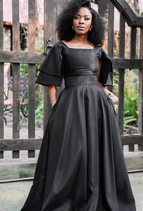 Dintle From Scandal Actress Left Fans Astounded Rocking Her Stunning Black Outfit Looking ...