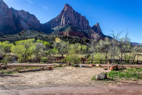 South Campground - Zion National Park - camping in Utah