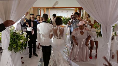 IN PICS | Dintle from Scandal! finally gets fairytale wedding