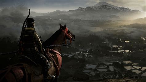 Download Jin Sakai Video Game Ghost Of Tsushima 4k Ultra HD Wallpaper