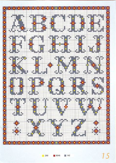 17 Best images about Cross stitch Alphabet on Pinterest | Stitching, Punto cruz and Cursive alphabet