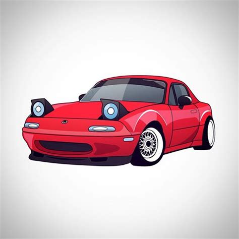 Miata Drawing at GetDrawings | Free download