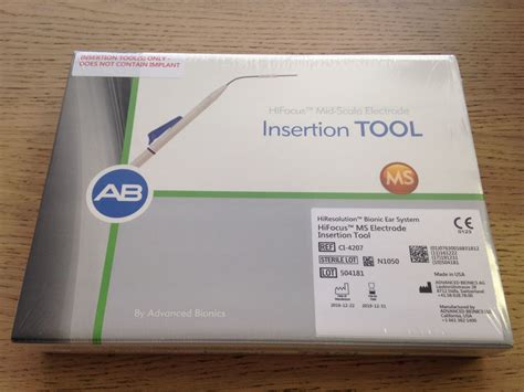 New ADVANCED BIONICS CI-4207 HiFocus MS Electrode Insertion Tool (X ...