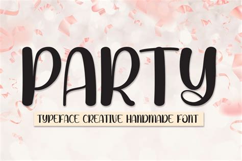 Party Font Download Free - Flower Fonts