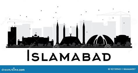 Islamabad City Skyline Silhouettes Set Cartoon Vector | CartoonDealer ...