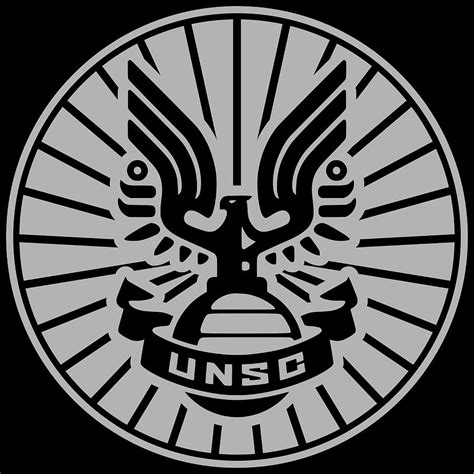 UNSC Logo Poster yellow Painting by Maisie Parker | Fine Art America