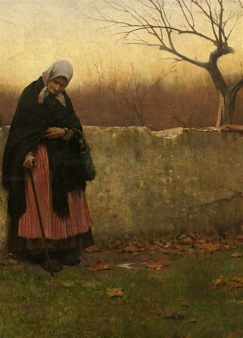 Jakub Schikaneder - All souls Day (1900) #painting #art #Czechia Prague, Jakub Schikaneder ...