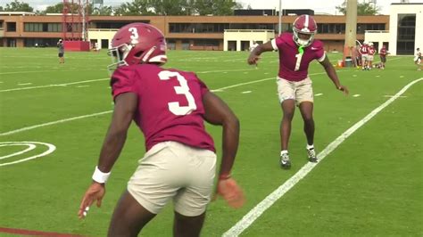 Watch Alabama football practice before Texas game - Yahoo Sports